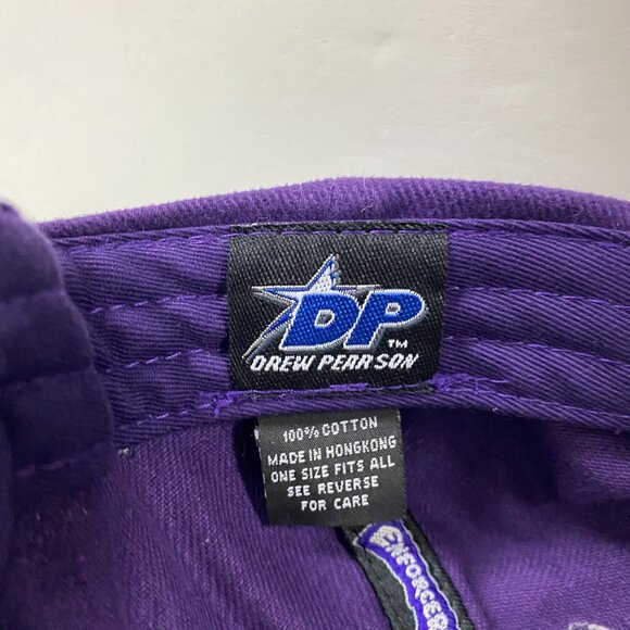 Vintage XFL Chicago Enforcers Hat Football Purple White Adjustable Baseball Cap - Picture 11 of 11